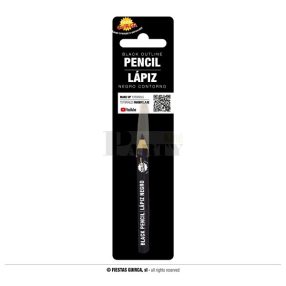 Arcfestő fekete ceruza