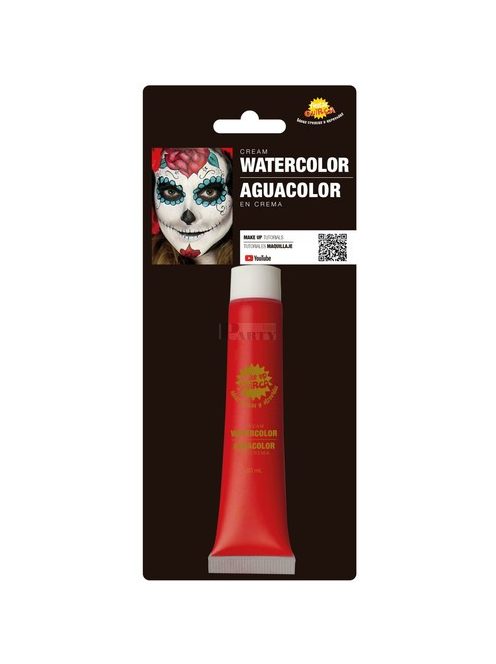 Piros vízbázisú arcfesték 20 ml