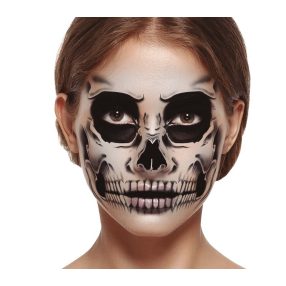 Koponya arc tetoválás