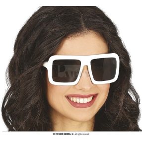 Szemüveg fehér nagy