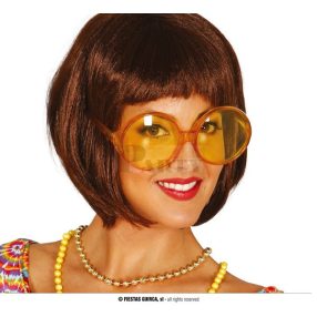 Szemüveg kerek narancs 60-as évek