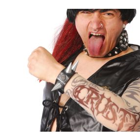 Punk szöges karkötő