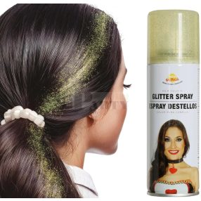 Arany csillámos hajspray