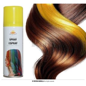 Hajszínező spray sárga 