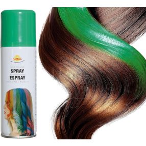 Zöld hajszínező spray