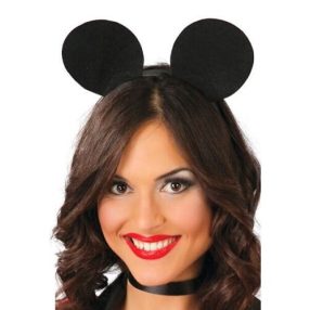  Fekete egér fejpánt 