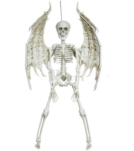 Halloween csontváz ördög 40 cm