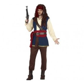 Jack Sparrow kalóz jelmez 52-54-es (L) 