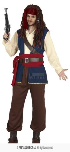 Jack Sparrow kalóz jelmez XL-es 
