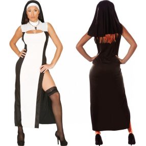 Szexi apáca jelmez L-es