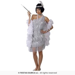 Charleston Ezüst jelmez XL-es