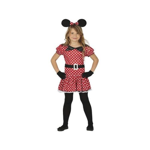 Pöttyös Minnie egér jelmez 5-6 éves 