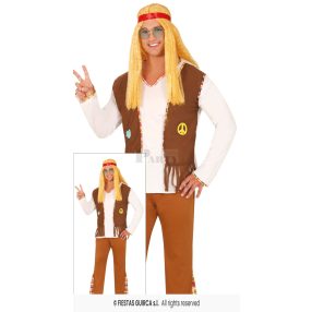 Hippi férfi jelmez XL-es