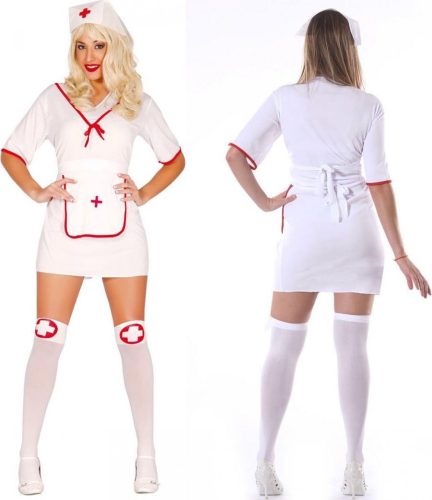 Szexi nővérke jelmez 38-40 (M)