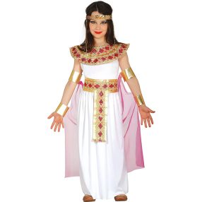 Fehér egyiptomi hercegnő jelmez 10-12 éves