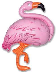 Flamingó fólia lufi 90 cm