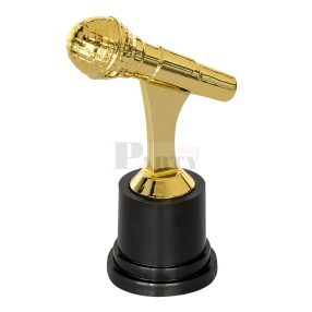 Mikrofon trófea 15 cm 