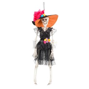 Csontváz Day of Dead hölgy 40 cm