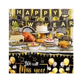 Parti Kellékek és Dekorációk Szilveszterre 