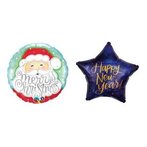 Karácsonyi és szilveszteri lufik